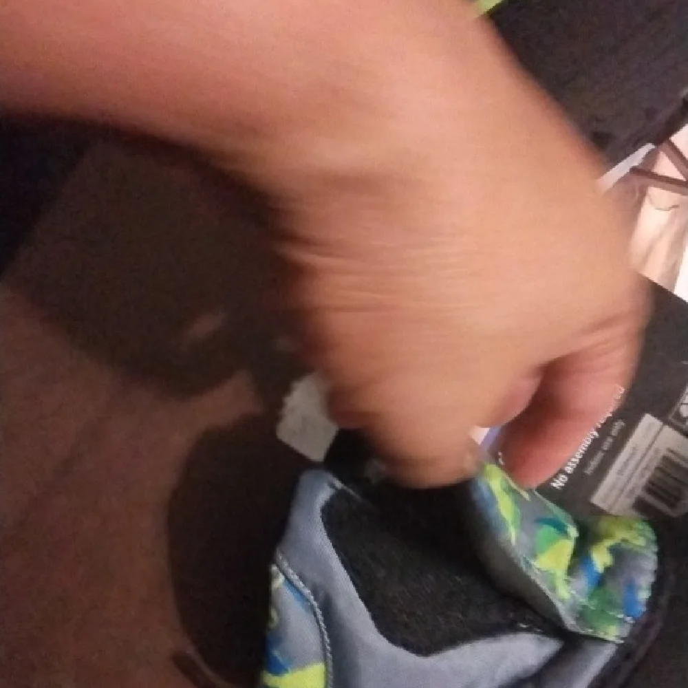 Kids' Green and Blue Camouflage Boots